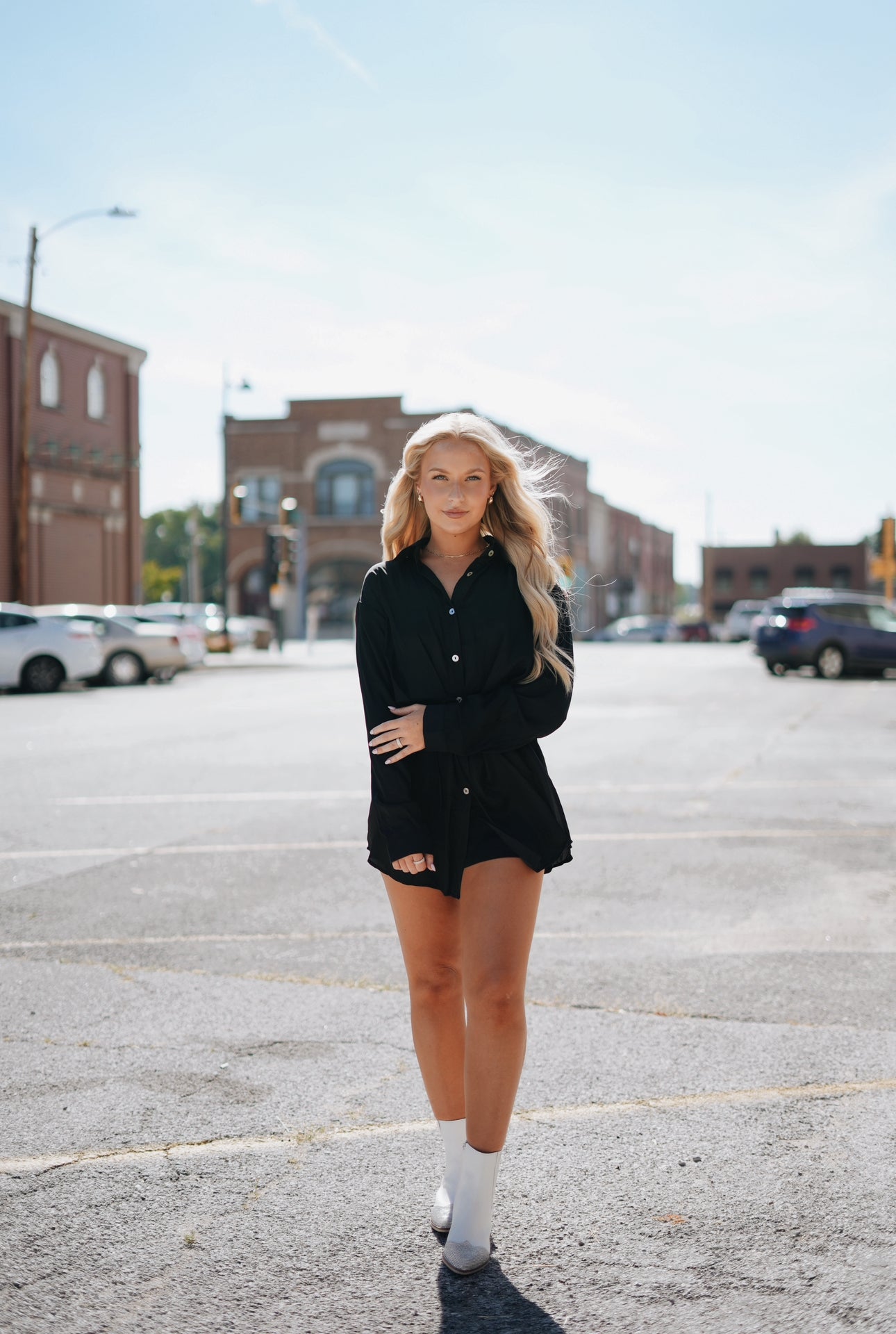 Shirt Romper