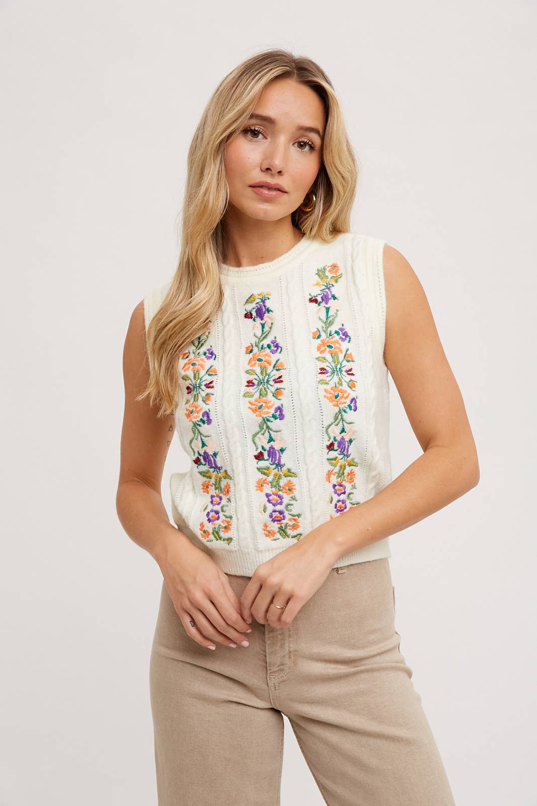 Ruthie Embroidered Tank